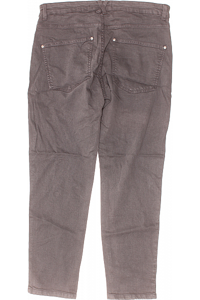 Dámské Kalhoty Šedé MANGO Second hand Vel. 42