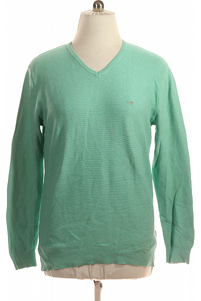Pánský Pulovr Zelený FYNCH-HATTON Vel. L