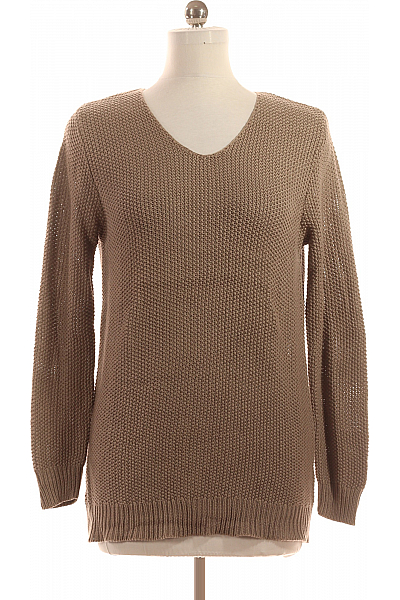 Dámský Svetr Šedý Second Hand Vel. 42