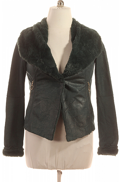 Dámská Přechodné Bundy Zelená Vel. L