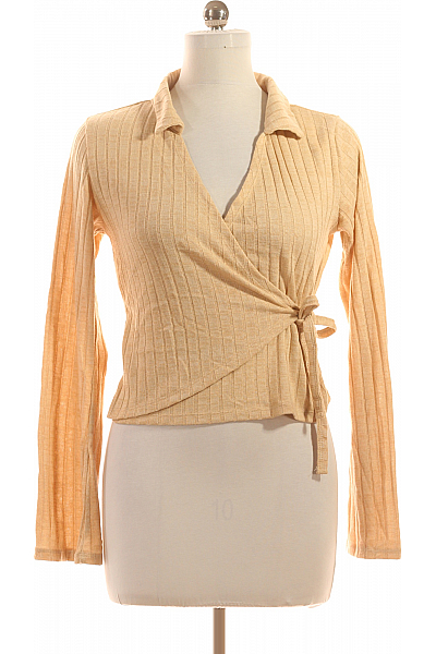 Amisu Dámský Cardigan Béžový Second Hand Vel. L