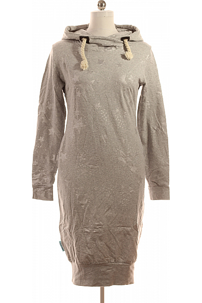 MA & LO  Mikinové Šaty Šedé