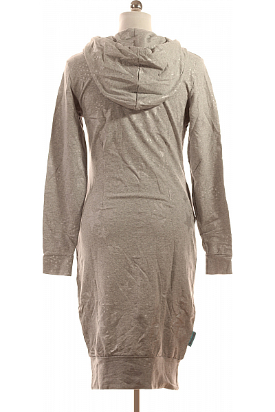 MA & LO  Mikinové Šaty Šedé