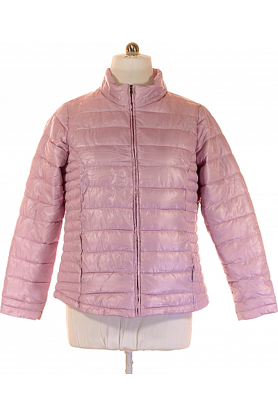 Prošívaná Dámská Bunda Fialová Vel. 46