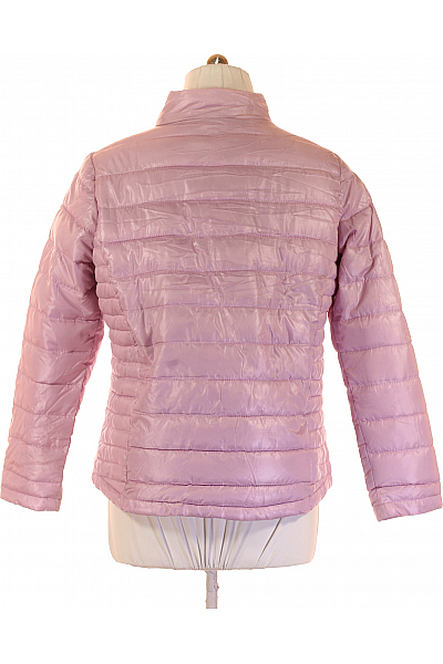 Prošívaná Dámská Bunda Fialová Vel. 46