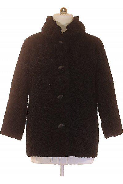 Dámský Kabát Černý Vel. 54