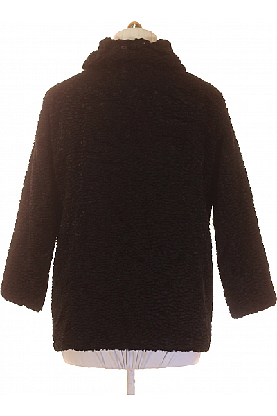 Dámský Kabát Černý Vel. 54