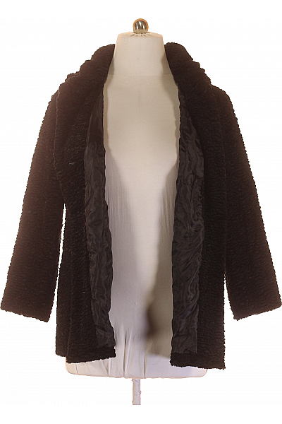 Dámský Kabát Černý Vel. 54