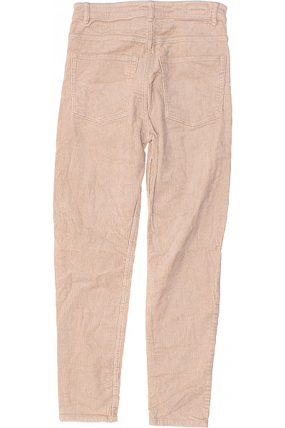 Dámské Kalhoty Béžové PULL&BEAR Vel. 38
