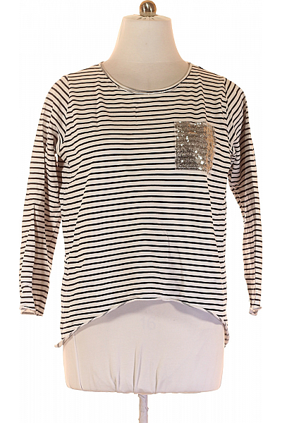 Gina Dámské Tričko Černobílé Vel. L