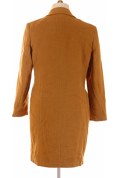 VERO MODA Dámský Dlouhý Kabát Hnědý Vel. XL