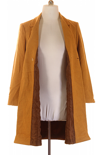 VERO MODA Dámský Dlouhý Kabát Hnědý Vel. XL