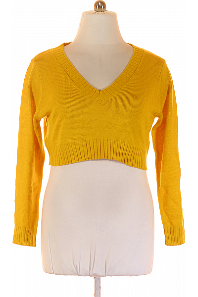 Dámský Svetr Žlutý Vel. L