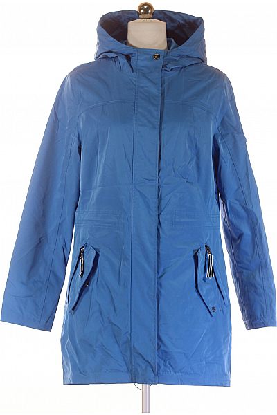 Dámská Bunda Modrá WALBUSCH Second Hand Vel. 36