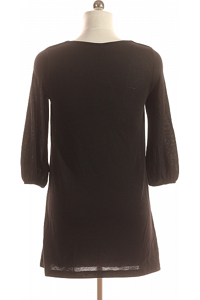 FISHBONE  Šaty Pletené Černé Vel. M