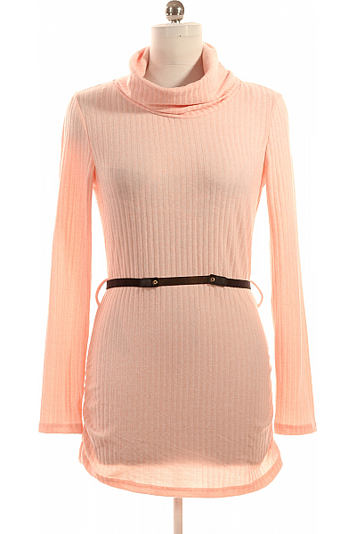  Halenka Pletená Růžová Vel. M