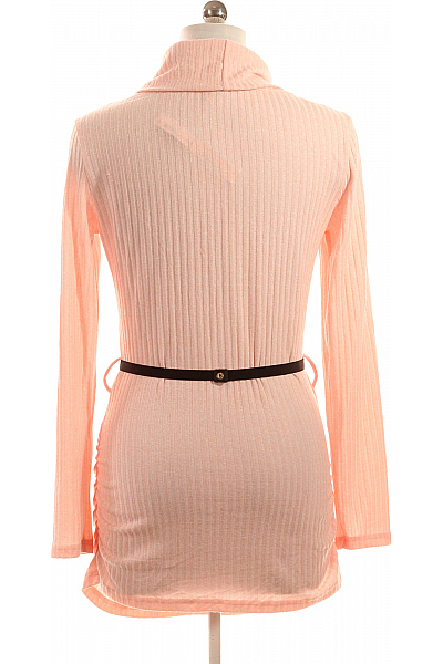  Halenka Pletená Růžová Vel. M