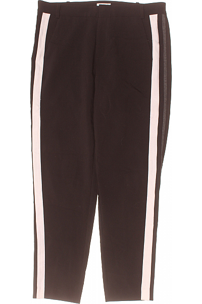 Esprit Dámské Kalhoty Rovné Černé