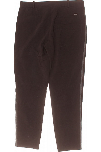 Esprit Dámské Kalhoty Rovné Černé