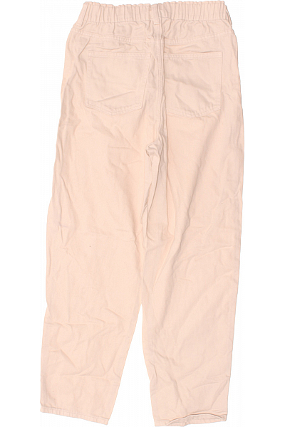 Dámské Kalhoty s Vysokým Sedem Béžové Vel. 40