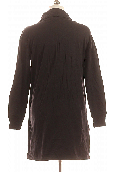  Mikinové Šaty Černé Vel. M