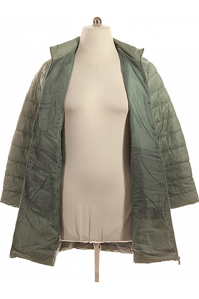 Prošívaná Dámská Bunda Zelená Vel. L