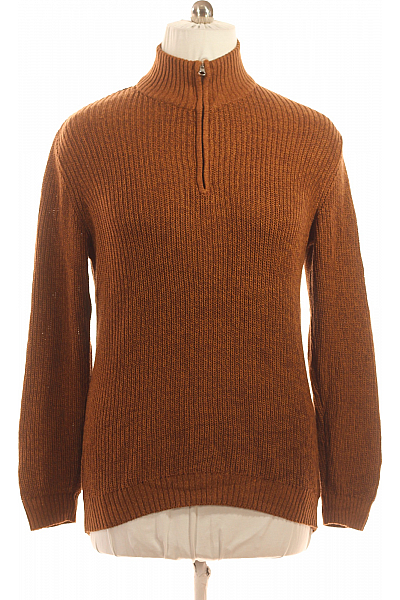 Straight Up Pánský Svetr Hnědý Vel. L