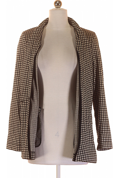 Dámské Sako Černobílý Second hand Vel. 36