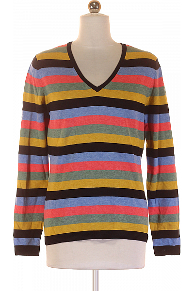 Dámský Svetr Barevný Second Hand Vel. S
