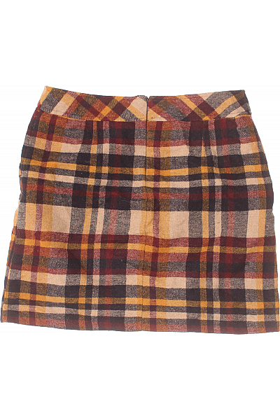 Sukně Vlněná Barevná Vel. 38