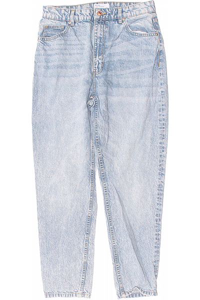 Dámské Džíny Modré Bershka Vel. 40