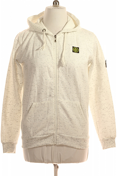 Stone Island Pánská Mikina Bílá Vel. XL