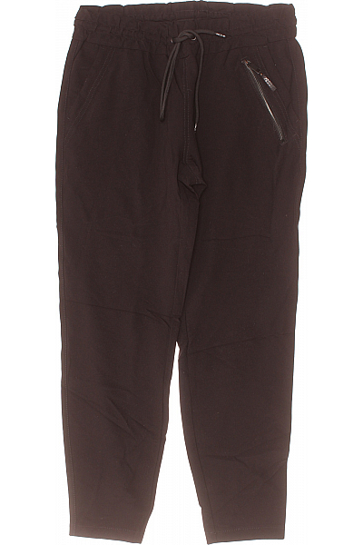 Dámské Chino Kalhoty Černé TONI