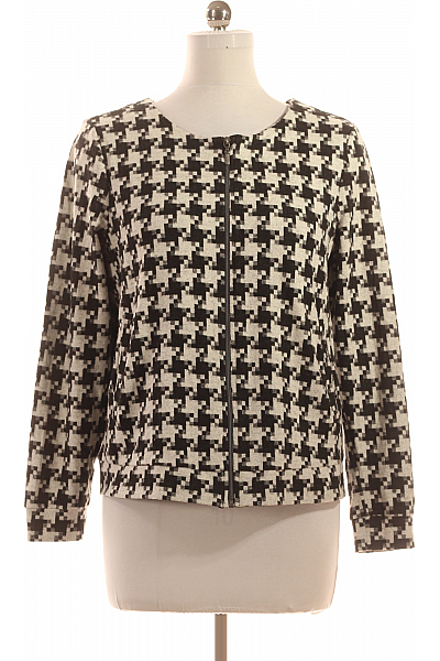 Dámské Sako Černobílý Street One Second Hand Vel.  42