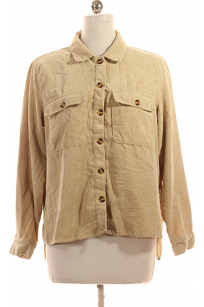 Dámský Kabát Hnědý PIECES