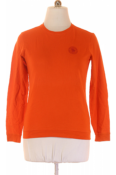 S.OLIVER Dámská Mikina Bez Zapínání Oranžová Vel. L