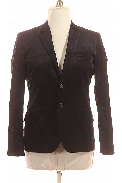 Pánské Volnočasové Sako Černé Vel. 52