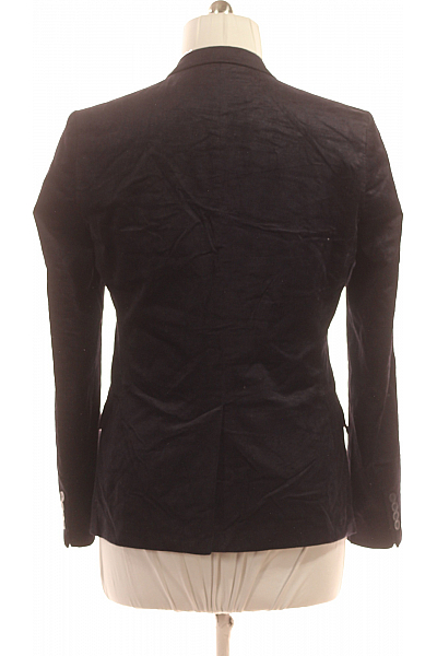 Pánské Volnočasové Sako Černé Vel. 52