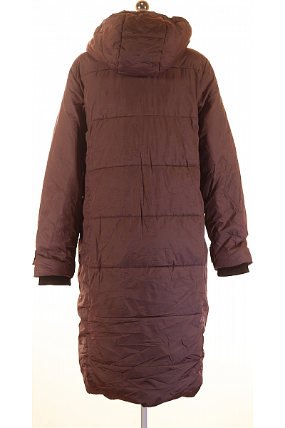 Dámská Zimní Dlouhá Bunda Fialová House Vel. M