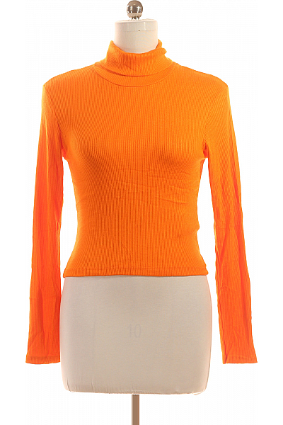 Dámský Svetr Oranžový FB SISTER Second Hand Vel. L