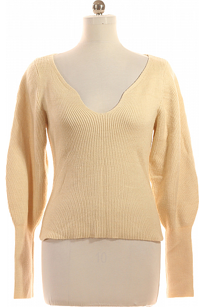 Dámský Pulovr Béžový Vel. M
