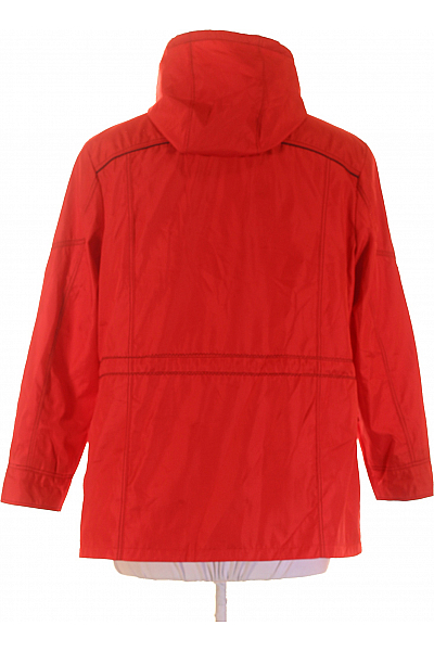 LEBEK Dámská Přechodné Bundy Červená Vel. 46+