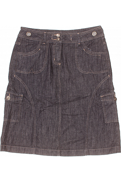 REVOLUTION Sukně Modrá Vel. 40