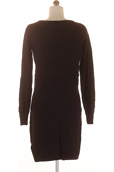  Šaty Pletené Černé Vel. S