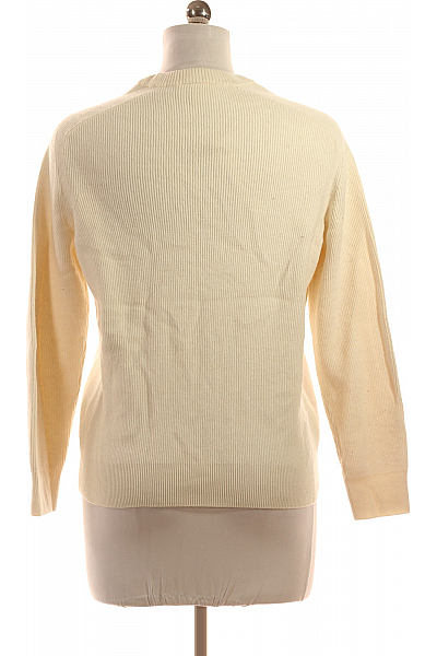 LACOSTE Dámský Pulovr Lněný Bílý Vel. L