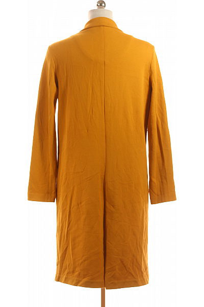 Bershka Dámský Kabát Žlutý Vel. M