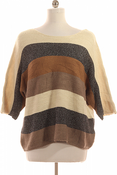Dámský Pulovr Barevný Second Hand Vel. M