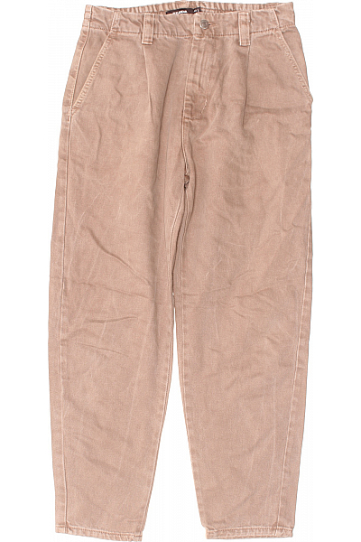 Pánské Rovné Džíny Šedé PULL&BEAR Second Hand Vel. 40