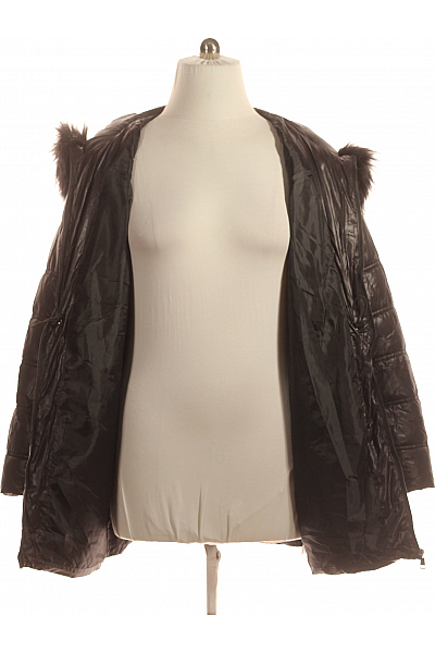 Prošívaná Dámská Bunda Černá Second hand Vel. 44