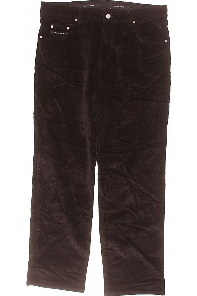 Teplé Dámské Kalhoty Černé Slacks & Co. Second Hand Vel. 38